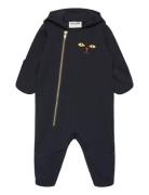 Mini Rodini Catsuit Baby Sie Svart