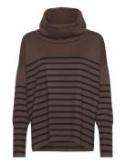 Saint Tropez Grilasz Cowlneck Pullover Brun