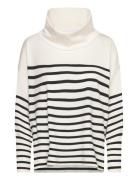 Saint Tropez Grilasz Cowlneck Pullover Vit