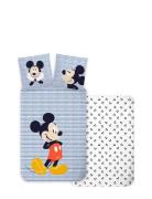 BrandMac Bed Linen Mickey 931 - 140X200, 60X63 Cm Blå