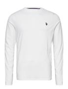 U.S. Polo Assn. Uspa T-Shirt Ls Brolin Men Vit