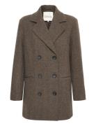 My Essential Wardrobe Franniemw Short Coat Brun