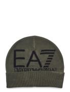 EA7 Beanie Hat Khaki Green