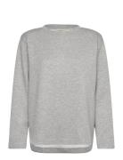 InWear Gincentiw Melange Crewneck Grå