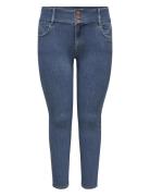 ONLY Carmakoma Caranna Reg Skinny Dnm Pim582 Blå