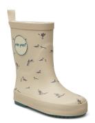 Pom Pom Gumboots™ Aop Beige