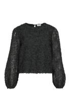 Vila Vibreeze L/S O-Neck Top/Ka Svart