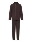 Mikk-line Fleece Set Recycled Brun