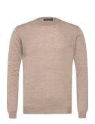 Oscar Jacobson Miguel Roundneck Beige