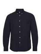 Tommy Hilfiger Gmd Oxford Rf Shirt Marinblå