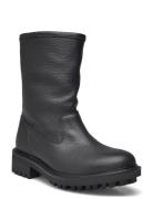 Calvin Klein Flat Biker Boot Lth Svart