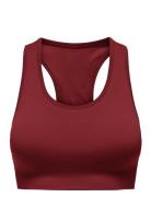 Only Play Onpdaisy Seamless Sports Bra - Opus Burgundy