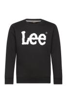 Lee Jeans Wobbly Graphic Bb Crew Svart