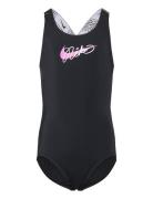 NIKE SWIM Nike G Crossback Piece Svart