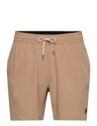 Polo Ralph Lauren 5.75-Inch Traveler Classic Swim Trunk Beige