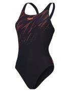 Speedo Womens Hyperboom Placement Muscleback Svart