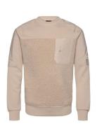 Mos Mosh Gallery Mmgglover Crew Sweat Beige