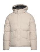 Jack & J S Jjworld Puffer Jacket Beige