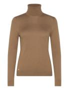 Lauren Ralph Lauren Modal Silk Nylon-Ls Sweater Khaki Green