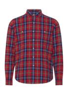 Polo Ralph Lauren Classic Fit Plaid Oxford Workshirt Röd