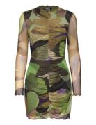 Desigual Camouflage Lacroix Khaki Green