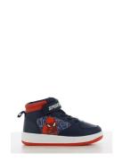 Spider-man Spiderman High Sneaker Marinblå