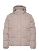 Jack & J S Jjebradley Puffer Hood Sn Beige