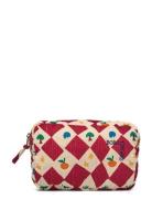 Bobo Choses Harlequin Printed Quilted Pouch Röd