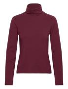 Marc O'Polo T-Shirts Long Sleeve Burgundy