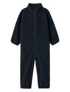 Name It Nmnspektra Fleece Suit Fo Marinblå