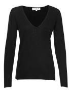 Rosemunde Wool & Cashmere V-Neck Svart