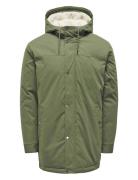 ONLY & SONS Onsalexander Parka Otw Noos Vd Grön