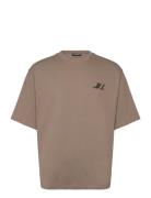 J. Lindeberg Cameron Loose Tee Beige