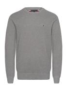 Tommy Hilfiger Essential Structure Crew Neck Grå