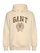 GANT Front Graphic Sweat Hoodie Kräm