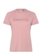 Craft Core Essence Logo Tee W Rosa