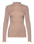 Rosemunde Boston Turtleneck W/Lyrex Beige