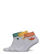 Adidas Originals Trefoil Ankle Sock Half-Cushi D 3 Pair Pack Vit