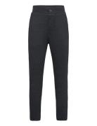 Lindex Trousers Herringb Jersey Svart