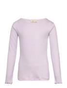 Copenhagen Colors Pointelle Junior Ls Tee Rosa