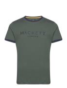 Hackett London Heritage Classic Tee Khaki Green