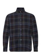 Bruun & Stengade Bs Tethys Casual Modern Fit Shirt Marinblå