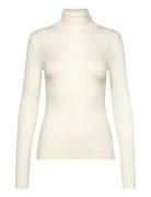 Minus Mscally Roll Neck Long Sleeve Top Kräm