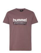 Hummel Hmltukas T-Shirt S/S Burgundy