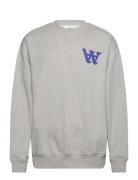 Double A By Wood Wood Wwnoel Gothic Sweatshirt Grå