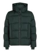 Calvin Klein Hooded Quilt Puffer Mw Grön