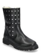 ANGULUS Boots - Flat - With Zipper Svart