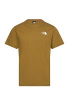 The North Face M S/S Redbox Tee Khaki Green