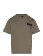 Hummel Hmlarchie T-Shirt S/S Khaki Green