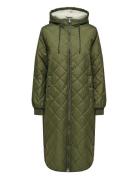 ONLY Onlnewsandy Quilt Coat Cc Otw Khaki Green